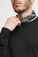 Classic BLEND BHCerstan Men's Fine-Knit Round-Neck Sweater (Style 20716722ME) – Blue, Black, or Grey