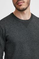 Classic BLEND BHCerstan Men's Fine-Knit Round-Neck Sweater (Style 20716722ME) – Blue, Black, or Grey