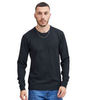 Classic BLEND BHCerstan Men's Fine-Knit Round-Neck Sweater (Style 20716722ME) – Blue, Black, or Grey