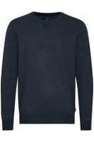 Classic BLEND BHCerstan Men's Fine-Knit Round-Neck Sweater (Style 20716722ME) – Blue, Black, or Grey