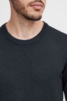 Classic BLEND BHCerstan Men's Fine-Knit Round-Neck Sweater (Style 20716722ME) – Blue, Black, or Grey