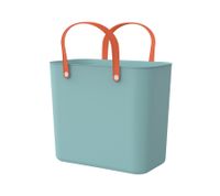 Sustainable Rotho Multibag ALBULA 25L Ocean-Bound Plastic Carry Bag / Shopping Basket – Red, Green, Blue, Navy, or Sky Blue