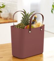 Sustainable Rotho Multibag ALBULA 25L Ocean-Bound Plastic Carry Bag / Shopping Basket – Red, Green, Blue, Navy, or Sky Blue