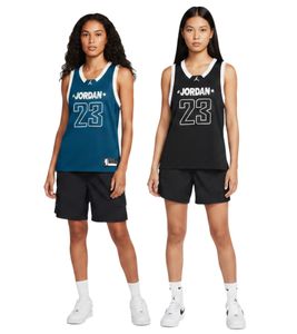 Maillot de basketball femme NIKE Jordan Jersey 23 avec débardeur en mesh (FN6687) - Bleu ou Noir