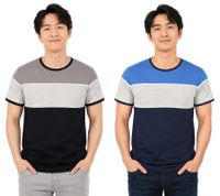 Classic SOLID SDCody Men's Crew Neck T-Shirt (Style 21300032ME) in Blue or Grey