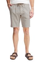 Short en lin pour homme FQ1924 FQHenry avec fermeture éclair, référence 21900626, beige ou gris