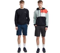 klassische BLEND Herren Chino Shorts mit Knopf und Reißverschluss Shorts 20715732 in Dunkelblau oder Schwarz