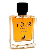 Elegant MAISON ALHAMBRA Your Touch Men's Eau de Parfum – Aromatic-Fresh Body Fragrance, 30ml (Silver)