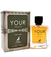 Elegant MAISON ALHAMBRA Your Touch Men's Eau de Parfum – Aromatic-Fresh Body Fragrance, 30ml (Silver)
