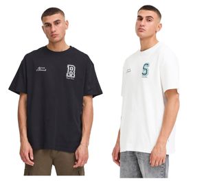 Classic SOLID SDRowdy men's crew-neck T-shirt (model 21108686) in black or white
