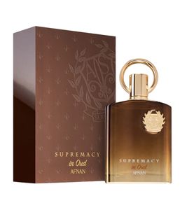 AFNAN Supremacy in Oud Men's Eau de Parfum – a fragrance centered on precious Oud (100ml, Brown)