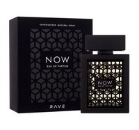 Lattafa Rave Now Eau de Parfum da uomo, fragranza orientale-legnosa, spray 100 ml, nero