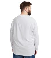 Classic SOLID SDBedon BT men's long-sleeve crew-neck shirt (plus sizes 21300882) in white, dark blue, or black