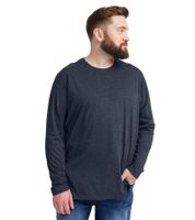 Classic SOLID SDBedon BT men's long-sleeve crew-neck shirt (plus sizes 21300882) in white, dark blue, or black