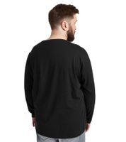 Classic SOLID SDBedon BT men's long-sleeve crew-neck shirt (plus sizes 21300882) in white, dark blue, or black