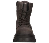 High-quality BULLBOXER women's lace-up ankle boots in genuine leather (olive green or brown)