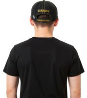 LEYENDAS DE LA COPA MUNDIAL Gorra de béisbol unisex con diseño de Brasil Gorra de algodón con estampado de jugador de fútbol Gorra con visera curva con estampado del número 9 Aspecto dañado TC123027WCL Amarillo/Multicolor