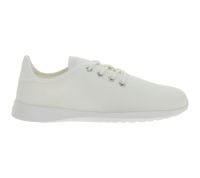 leichte GROUNDIES Barfußschuhe Balance 2.0 Damen Low-Top Mesh-Sneaker mit TrueSense Sohle Schnür-Schuhe GND-130259-02 Weiß