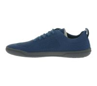 leichte GROUNDIES Barfußschuhe Active Knit Damen Low-Top Strick-Sneaker mit TrueSense Sohle nachhaltige und vegane Schnür-Schuhe GND-130211-07 Dunkelblau
