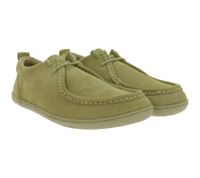 zeitlose GROUNDIES Barfußschuhe Cricket Damen Mokassin mit TrueSense Sohle Echtleder-Schuhe GND-120308-03 Beige