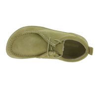 zeitlose GROUNDIES Barfußschuhe Cricket Damen Mokassin mit TrueSense Sohle Echtleder-Schuhe GND-120308-03 Beige