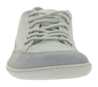 klassische GROUNDIES Barfußschuhe Amsterdam Damen Turnschuhe mit TrueSense Sohle Echtleder-Schuhe GND-110179-16 Hellgrau