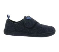 nachhaltige und vegane GROUNDIES Barfußschuhe Blokhus Kinder Hausschuhe mit TrueSense Sohle Mädchen und Jungen Filz-Schuhe GND-360252-12 Dunkelblau