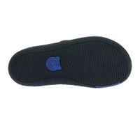 nachhaltige und vegane GROUNDIES Barfußschuhe Blokhus Kinder Hausschuhe mit TrueSense Sohle Mädchen und Jungen Filz-Schuhe GND-360252-12 Dunkelblau