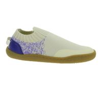 atmungsaktive GROUNDIES Barfußschuhe Nara Kinder Turnschuhe mit TrueSense Sohle Mädchen und Jungen Slip-On`s GND-380269 in Beige/Blau, Grau/Orange oder Blau