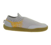 atmungsaktive GROUNDIES Barfußschuhe Nara Kinder Turnschuhe mit TrueSense Sohle Mädchen und Jungen Slip-On`s GND-380269 in Beige/Blau, Grau/Orange oder Blau