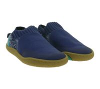 atmungsaktive GROUNDIES Barfußschuhe Nara Kinder Turnschuhe mit TrueSense Sohle Mädchen und Jungen Slip-On`s GND-380269 in Beige/Blau, Grau/Orange oder Blau