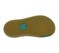 atmungsaktive GROUNDIES Barfußschuhe Nara Kinder Turnschuhe mit TrueSense Sohle Mädchen und Jungen Slip-On`s GND-380269 in Beige/Blau, Grau/Orange oder Blau