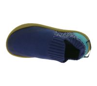 atmungsaktive GROUNDIES Barfußschuhe Nara Kinder Turnschuhe mit TrueSense Sohle Mädchen und Jungen Slip-On`s GND-380269 in Beige/Blau, Grau/Orange oder Blau