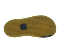 atmungsaktive GROUNDIES Barfußschuhe Nara Kinder Turnschuhe mit TrueSense Sohle Mädchen und Jungen Slip-On`s GND-380269 in Beige/Blau, Grau/Orange oder Blau