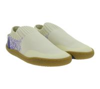 atmungsaktive GROUNDIES Barfußschuhe Nara Kinder Turnschuhe mit TrueSense Sohle Mädchen und Jungen Slip-On`s GND-380269 in Beige/Blau, Grau/Orange oder Blau