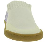 atmungsaktive GROUNDIES Barfußschuhe Nara Kinder Turnschuhe mit TrueSense Sohle Mädchen und Jungen Slip-On`s GND-380269 in Beige/Blau, Grau/Orange oder Blau
