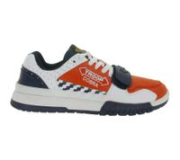WORLD OF TROOP Cobra Low Sneakers basse da uomo e da donna, modello retrò 3PP0170101 1161 AA Bianco/Rosso/Blu