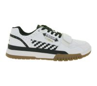 WORLD OF TROOP Cobra Low Sneakers basse da uomo e da donna, modello retrò 3PP0170101 1177 BA Bianco/Nero