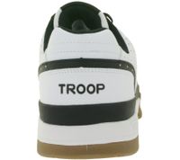 WORLD OF TROOP Cobra Low Sneakers basse da uomo e da donna, modello retrò 3PP0170101 1177 BA Bianco/Nero
