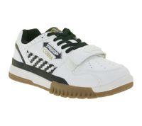 WORLD OF TROOP Cobra Low Sneakers basse da uomo e da donna, modello retrò 3PP0170101 1177 BA Bianco/Nero
