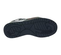 WORLD OF TROOP Cobra Low Sneakers basse da uomo e da donna, stile retrò, in vera pelle, 3PP0170101 4111 CA Bianco/Blu/Rosso