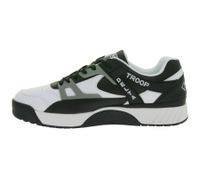 WORLD OF TROOP Delta Low Sneakers basse da uomo/donna, sneakers retrò da skater 3PP0160101 2151 BA Bianco/Grigio/Nero