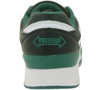 WORLD OF TROOP Delta Low Sneakers basse da uomo/donna, sneakers retrò da skater 3PP0160101 1195 AA Bianco/Verde/Nero