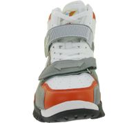 WORLD OF TROOP Cobra High Sneakers alte da uomo e da donna, modello retrò 3PP0170102 5161 CA Bianco/Grigio/Rosso