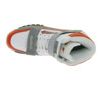 WORLD OF TROOP Cobra High Sneakers alte da uomo e da donna, modello retrò 3PP0170102 5161 CA Bianco/Grigio/Rosso