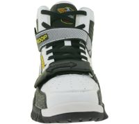 WORLD OF TROOP Cobra High Sneakers alte da uomo e da donna, modello retrò 3PP0170102 2111 AA Bianco/Nero/Giallo