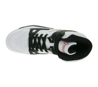 WORLD OF TROOP Delta High Sneakers alte da uomo, sneakers retrò da donna, sneakers skater 3PP0160102 1121 AA Bianco/Nero
