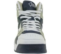 WORLD OF TROOP Delta High Sneakers alte da uomo, sneakers retrò da donna, sneakers skater 3PP0160102 4111 CA Bianco/Blu/Nero