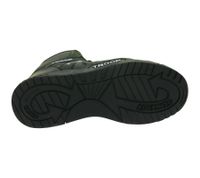 WORLD OF TROOP Delta High Sneakers alte da uomo, sneakers retrò da donna, sneakers skater 3PP0160102 2121 BA Nero/Bianco