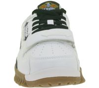 WORLD OF TROOP Cobra Low Sneakers basse da uomo e da donna, modello retrò 80103 Bianco/Rosso, Bianco/Nero o Bianco/Blu